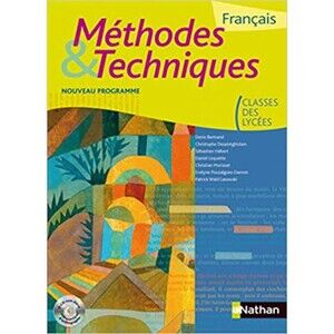 Français - Méthodes & Techniques Livre de l'élève Paperback by Collectif